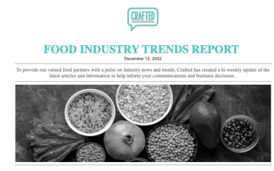 Crafted Food Industry Trends Report: Dec. 12, 2022